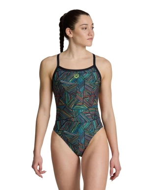 Dámské plavky arena Performance Women's Overview Challenge Back Swimsuit