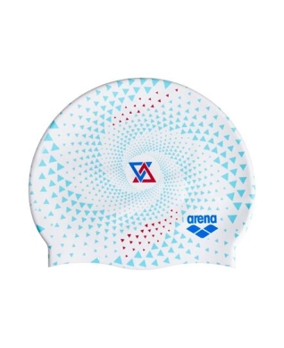 Plavecká čepice arena Unisex Print 2 Swim Cap Fireflow