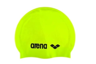 Plavecká čepice arena Classic Silicone - zelená