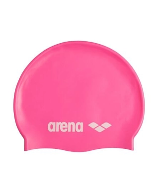 Plavecká čepice arena Classic Silicone - růžová