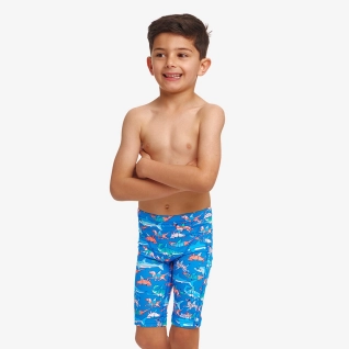 Toodler Boys Miniman Jammers Fin Swimming